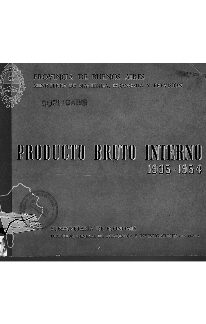 Producto Bruto Interno 1935-1954