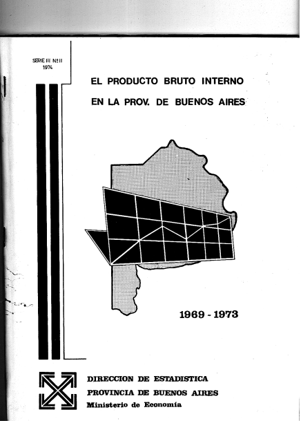 Producto Bruto Interno en la provincia de Buenos Aires (1969 – 1973)